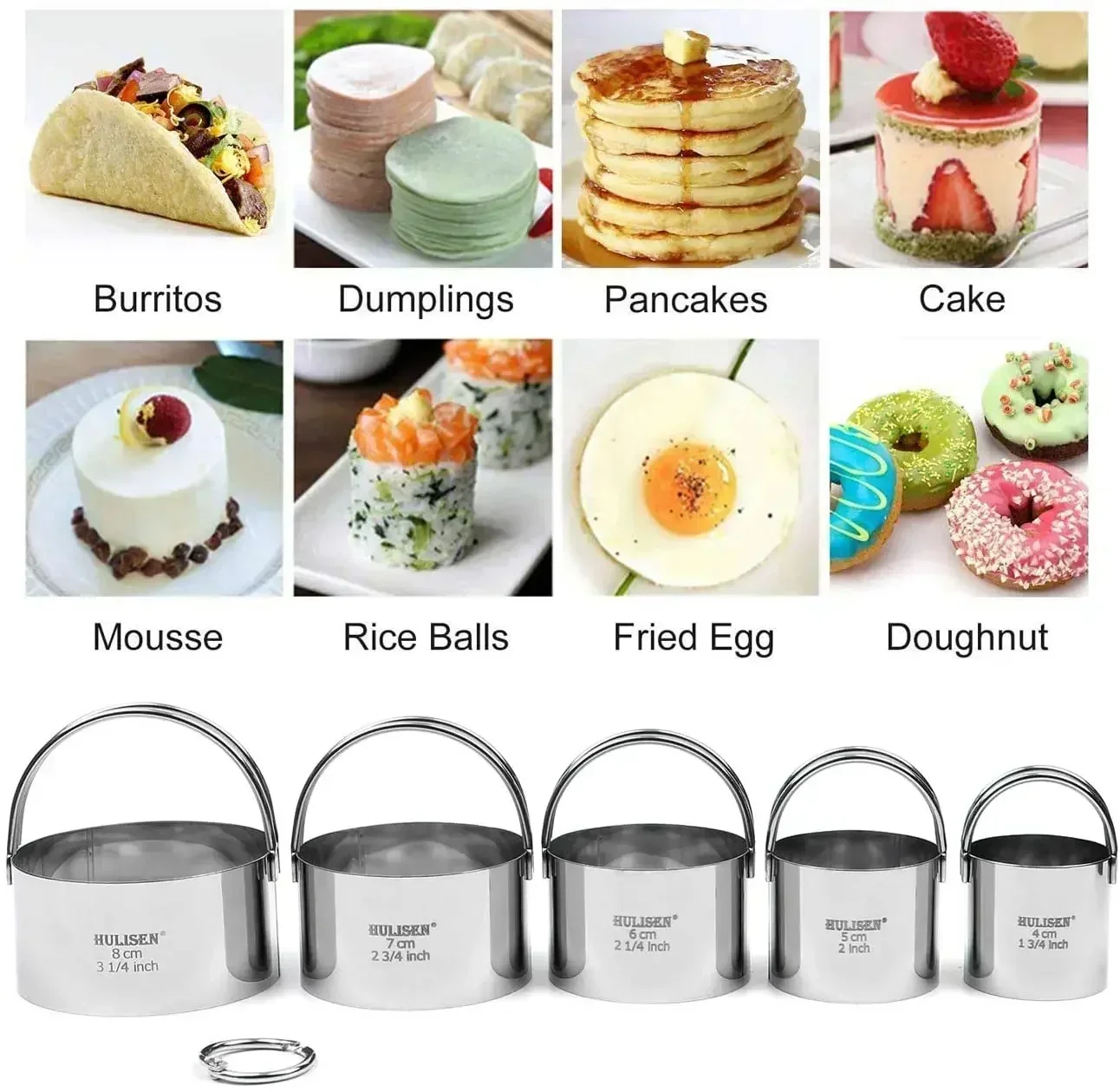 Stainless Steel Biscuit Cutter Set - BakePro Essentials - Image 3