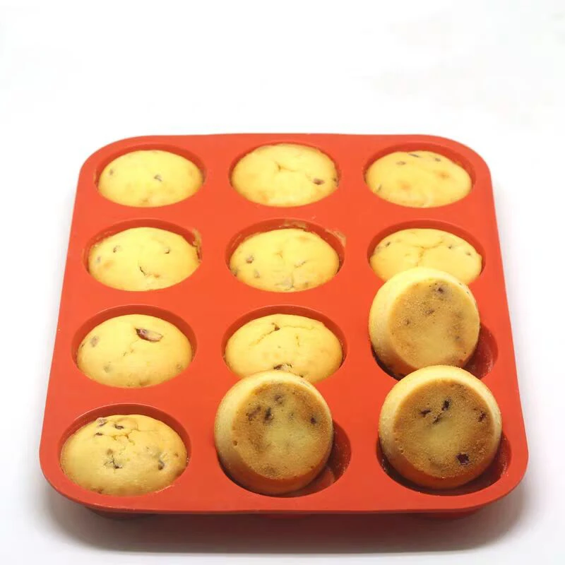 MiniBake Pro Silicone 12-Hole Muffin Mold - Image 5