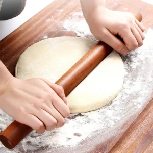EbonyCraft Natural Wood Rolling Pin