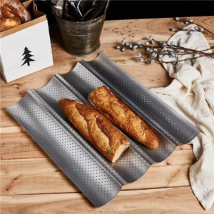 "GoldenCrust Non-Stick Bread Pan Set"