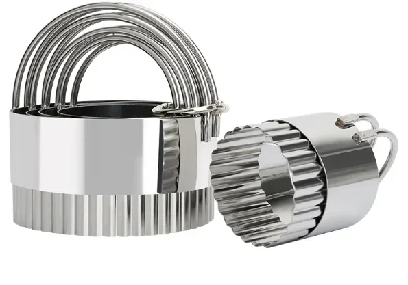 Stainless Steel Biscuit Cutter Set - BakePro Essentials - Image 8