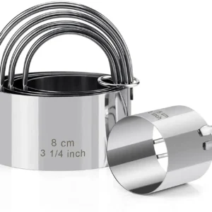 Stainless Steel Biscuit Cutter Set - BakePro Essentials